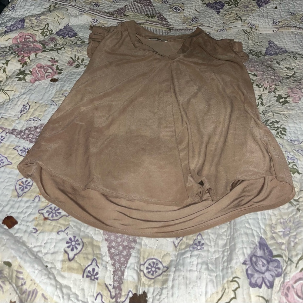 Jon & Anna Light Brown Blouse